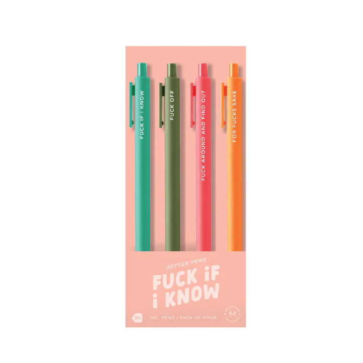 Fuck if I Know Jotter Set
