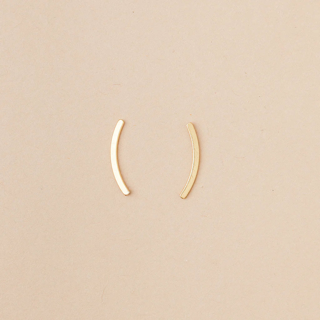 Comet Curve Earrings