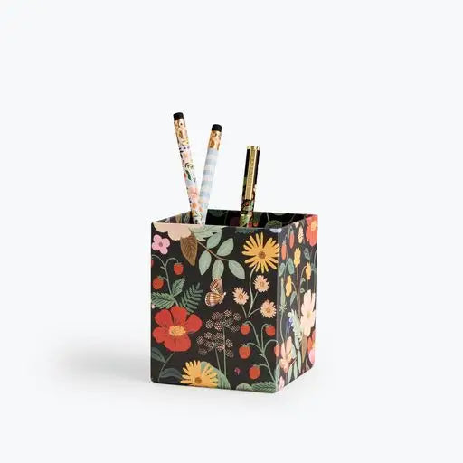 Strawberry Fields Pencil Cup