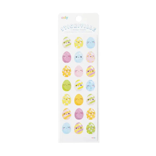 Stickville Easter Eggs Stickers