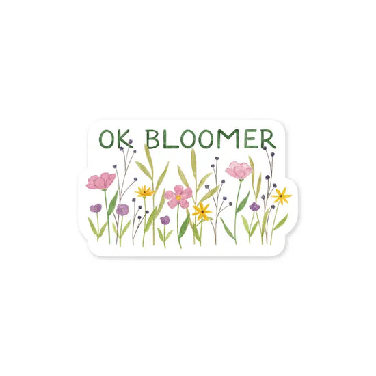 OK Bloomer Sticker