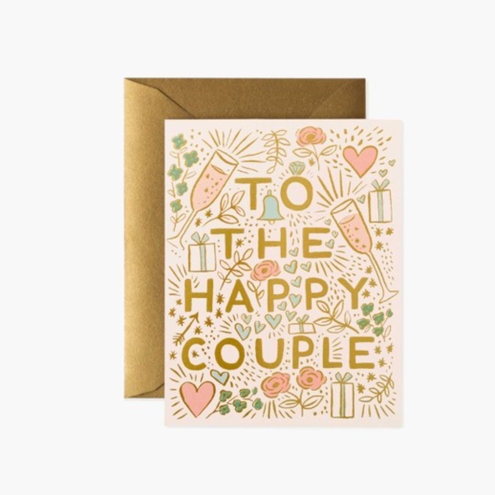 To The Happy Couple Wedding Card
