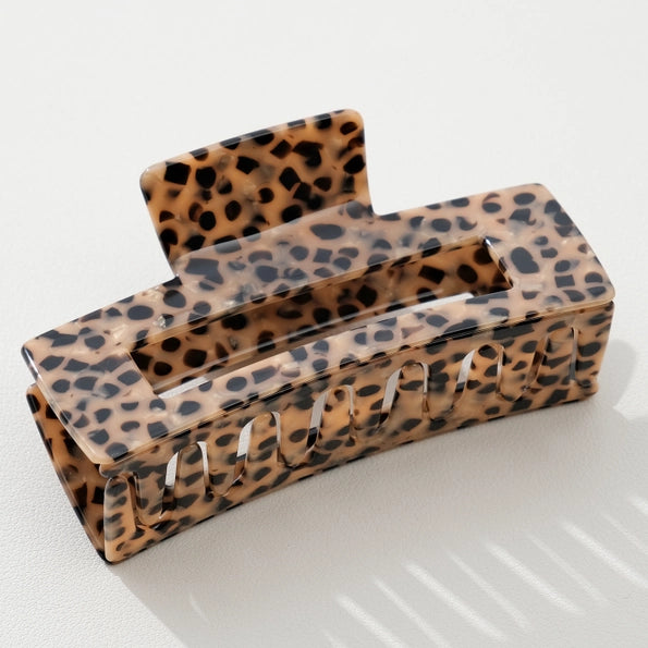 Leopard Print Large Claw Clip