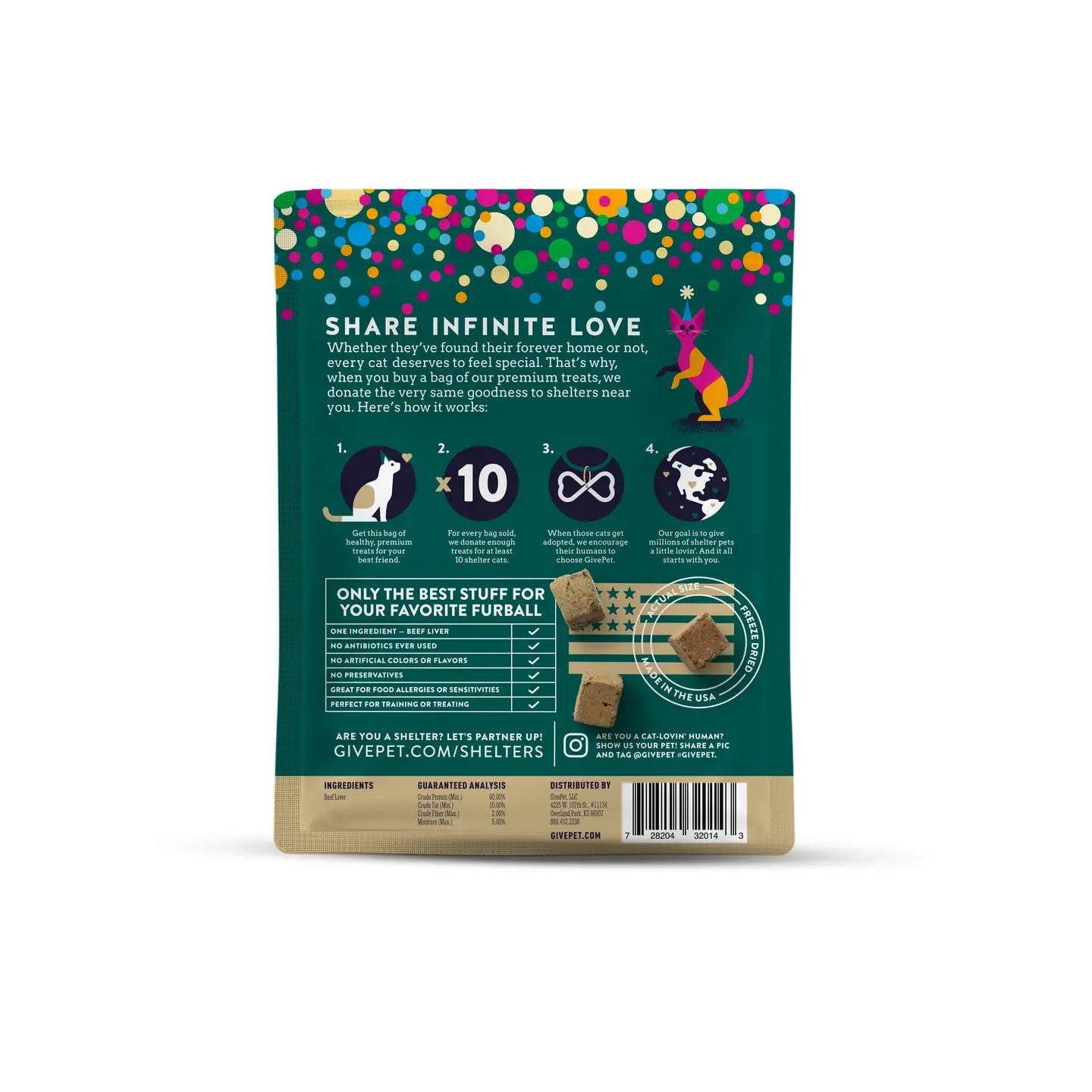 Birthday Pur-Resent Cat Treats