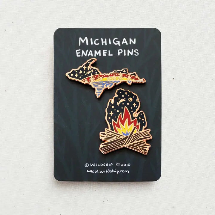 Michigan Enamel Pin