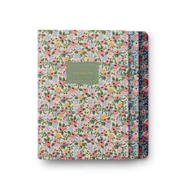 Set of 3 Rosa Notebooks