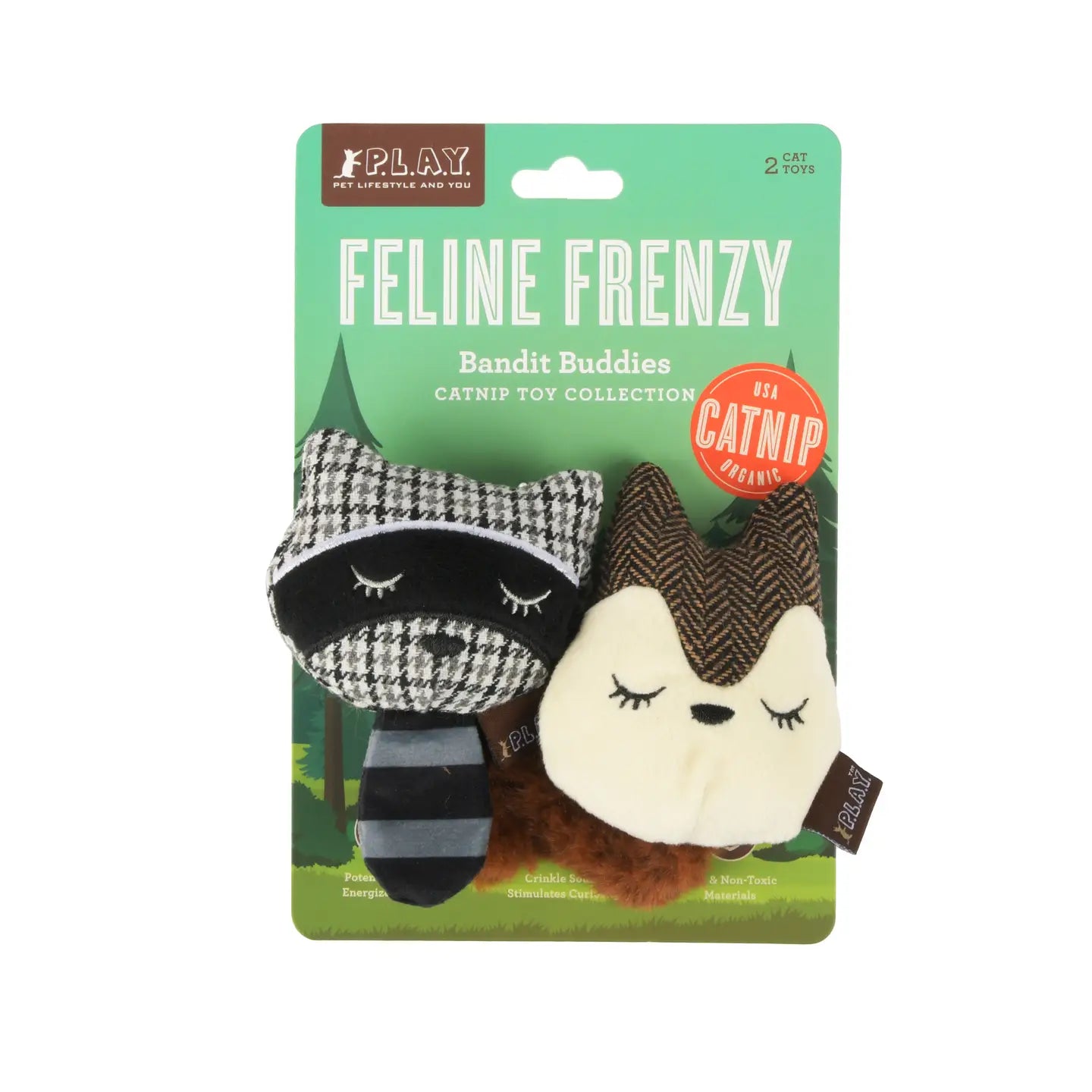 Forest Friends Cat Toys