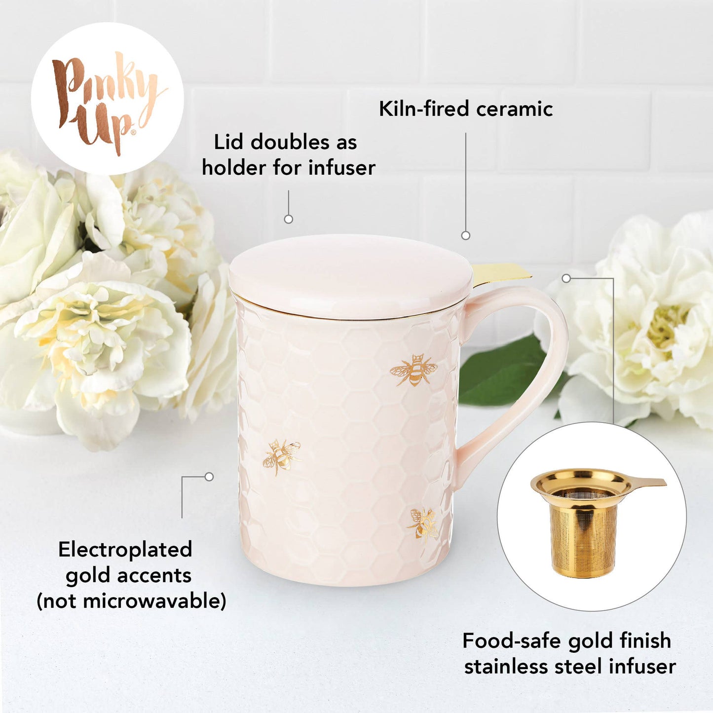 Annette Tea Infuser Mug