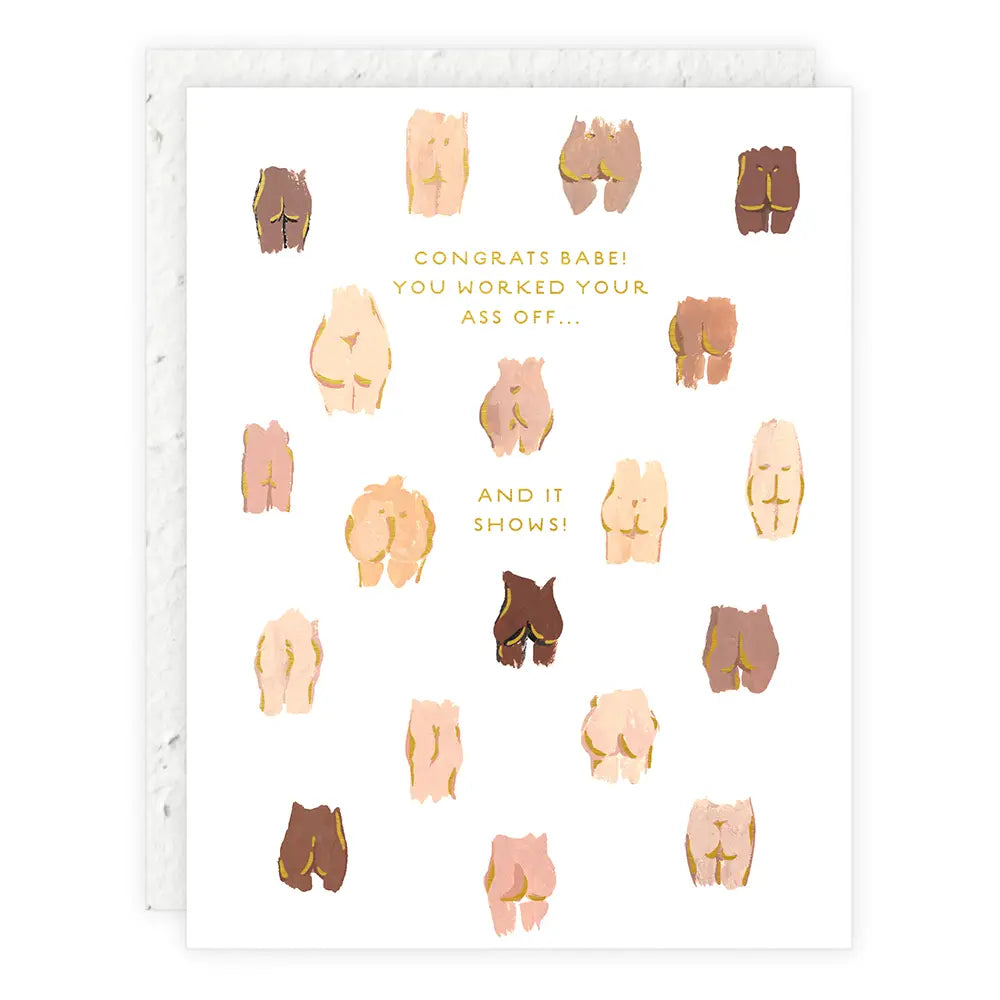 Butts Congratulations Card