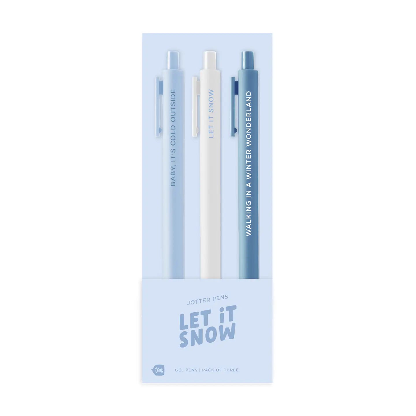 Let it Snow Pen Set
