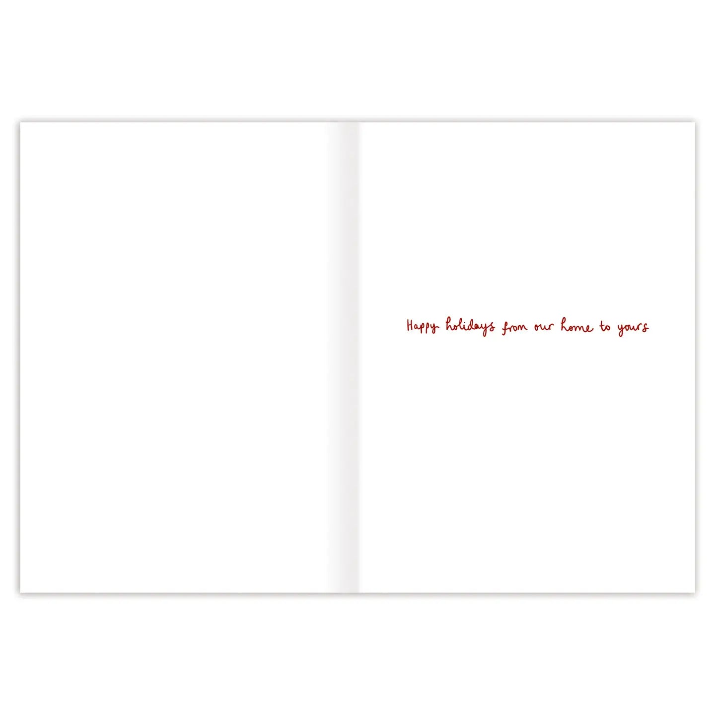 Pink Sky Holiday Card