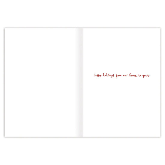 Pink Sky Holiday Card