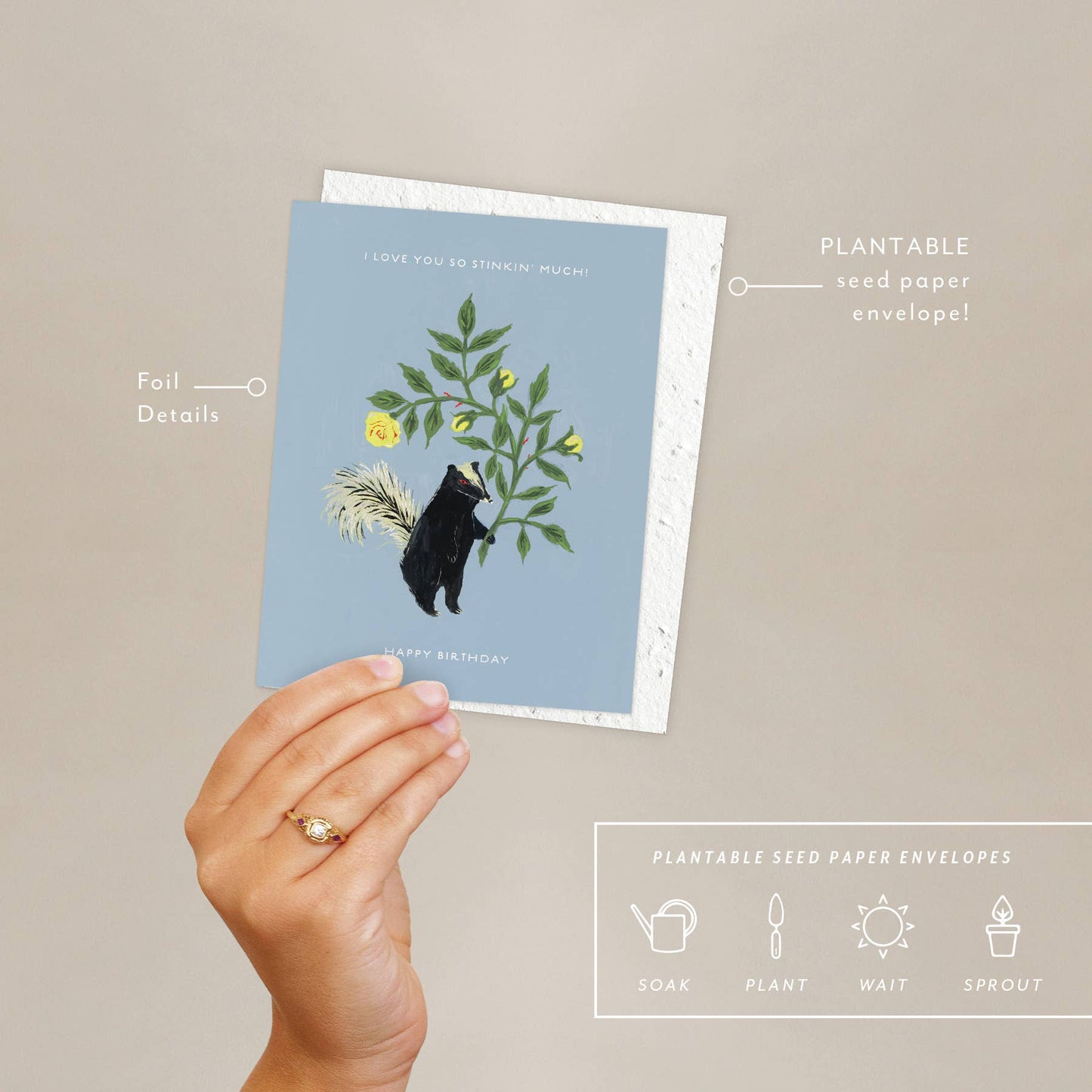 Stinker Birthday Card