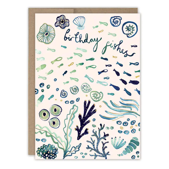 Birthday Fishes Birthday Card