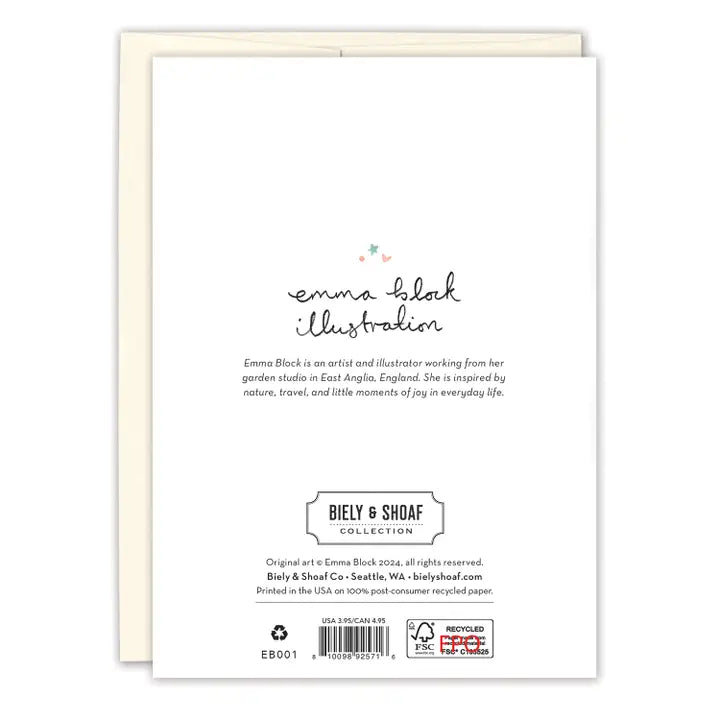 Clothesline Baby Card
