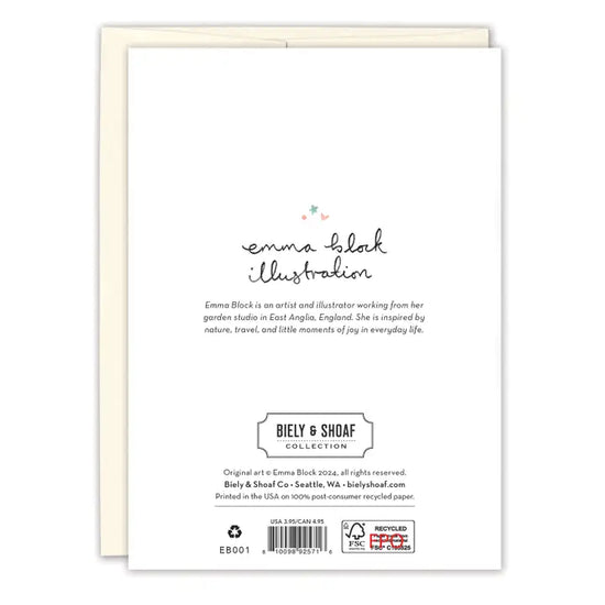 Clothesline Baby Card