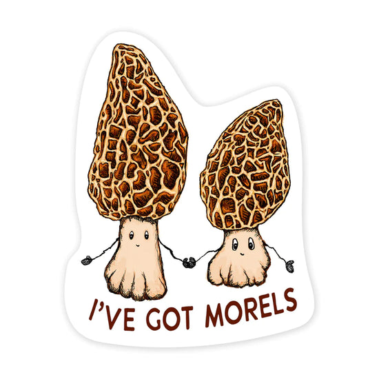 Morels Sticker