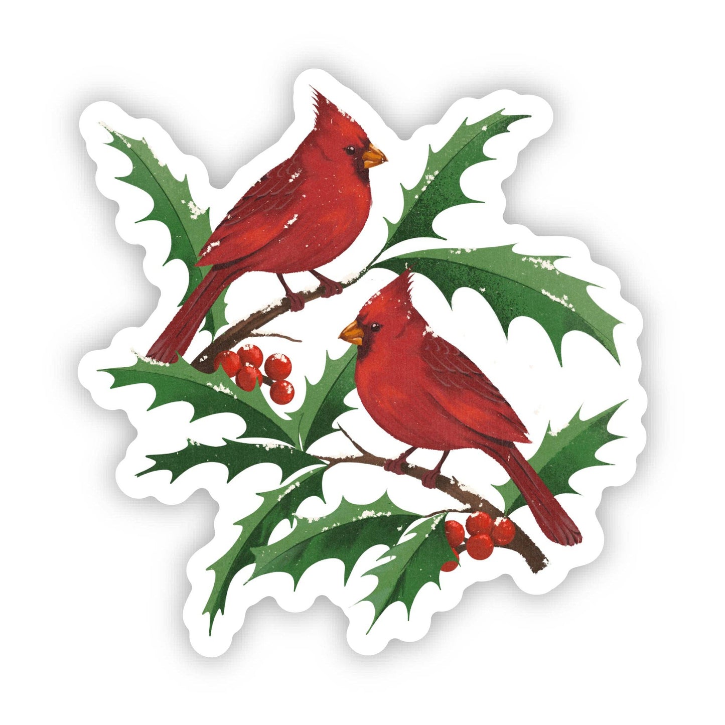 Vintage Cardinal Sticker