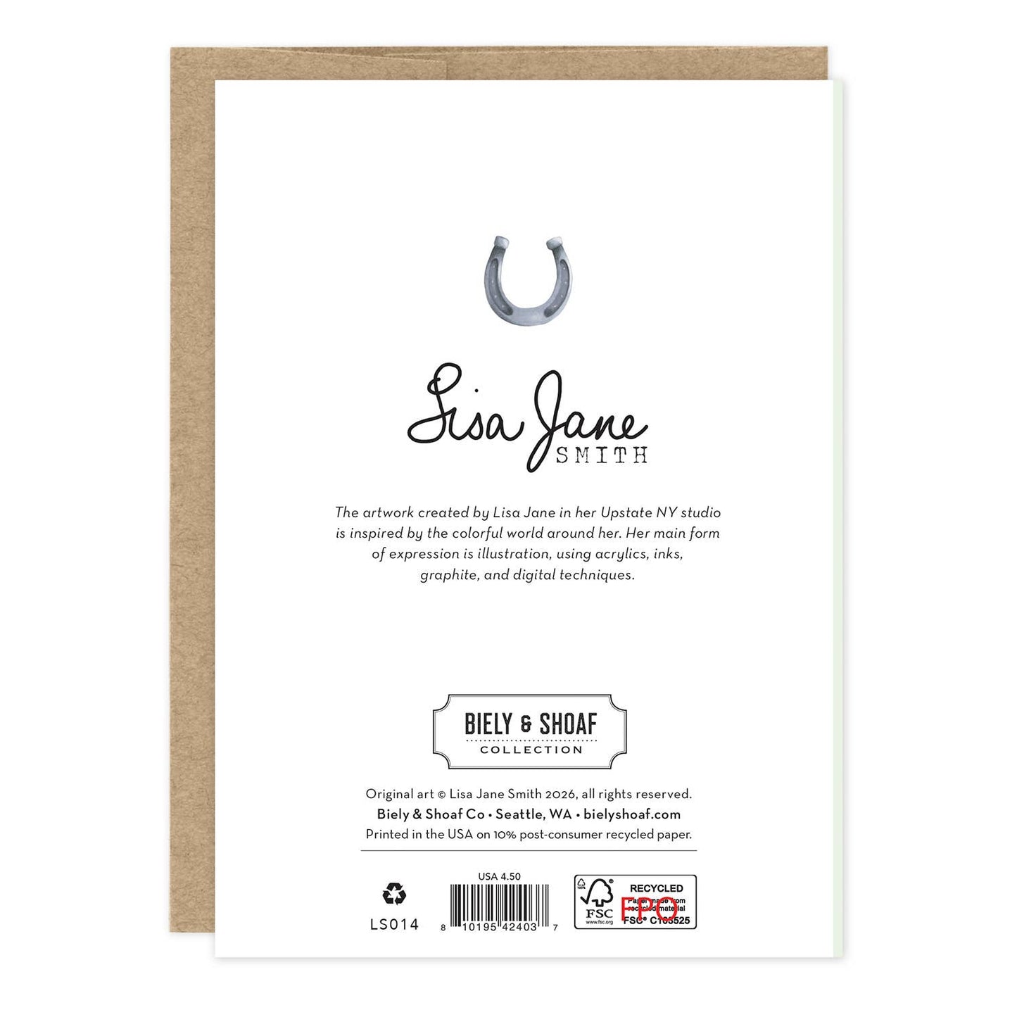 Lucky To Have You Thank You Card