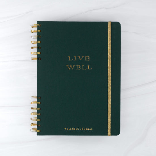 Live Well Guided Wellness Journal