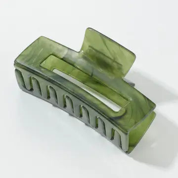 Jade Green Claw Clip