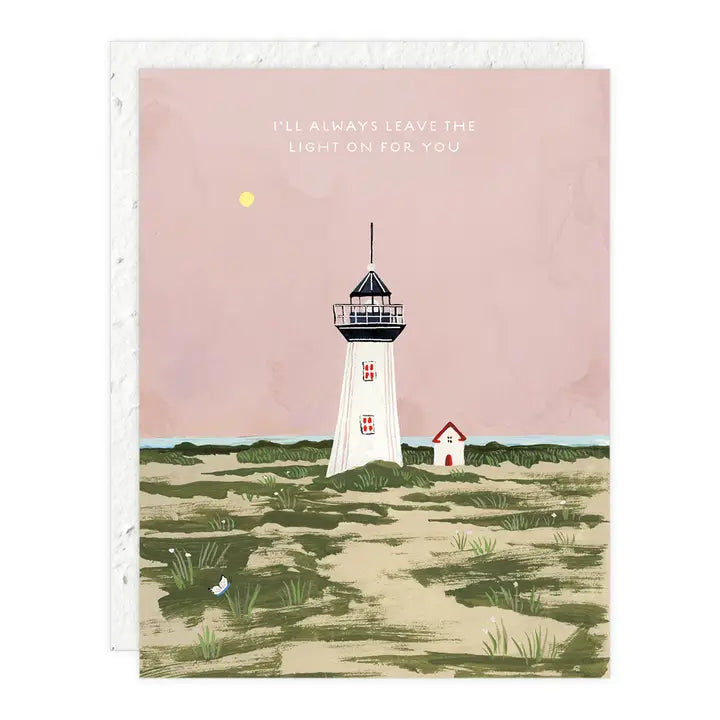 Lighthouse Love + Friendship Card