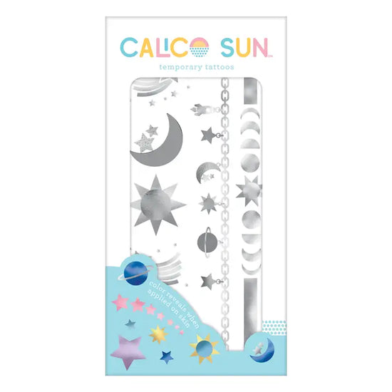 Calico Sun Temporary Tattoos - Luna
