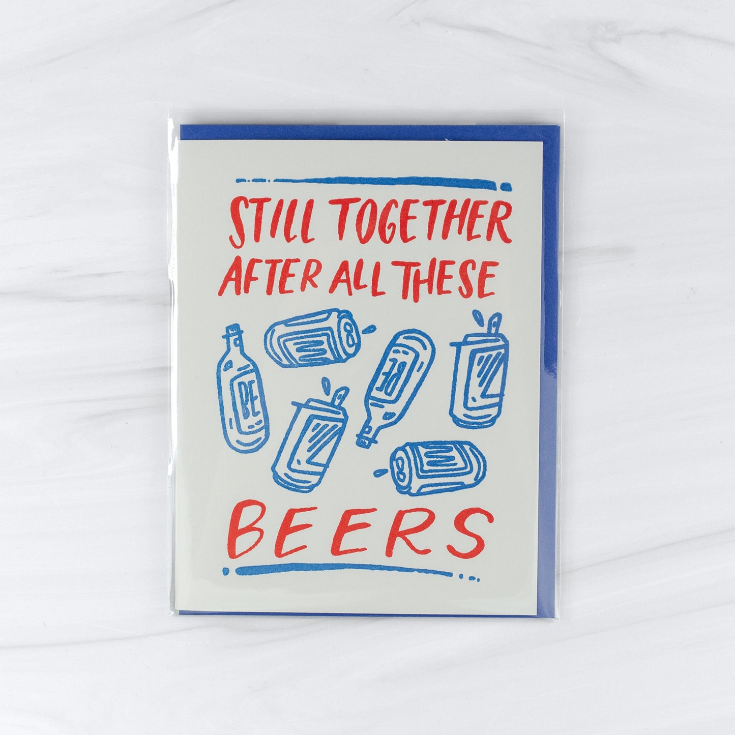 All These Beers Anniversary Card