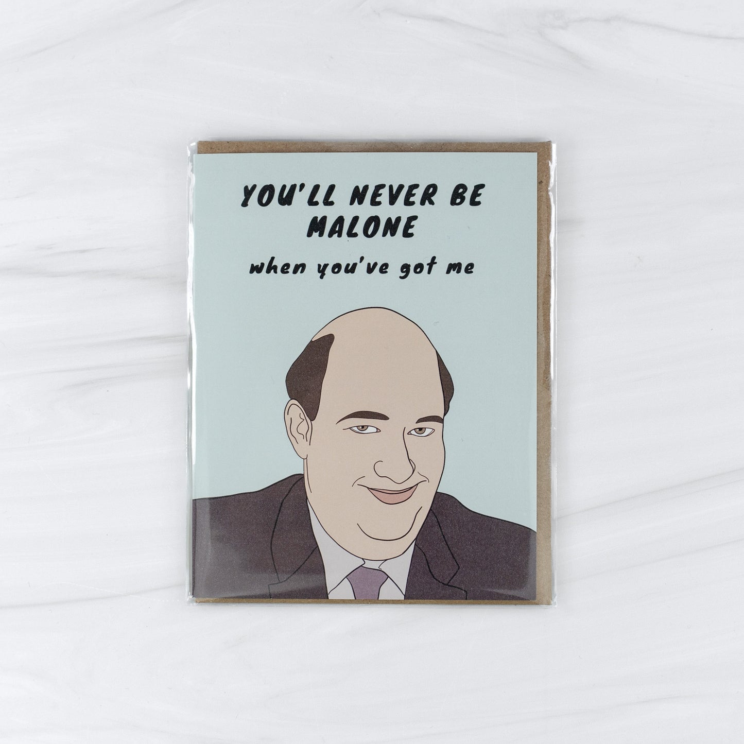 Never be Malone Card