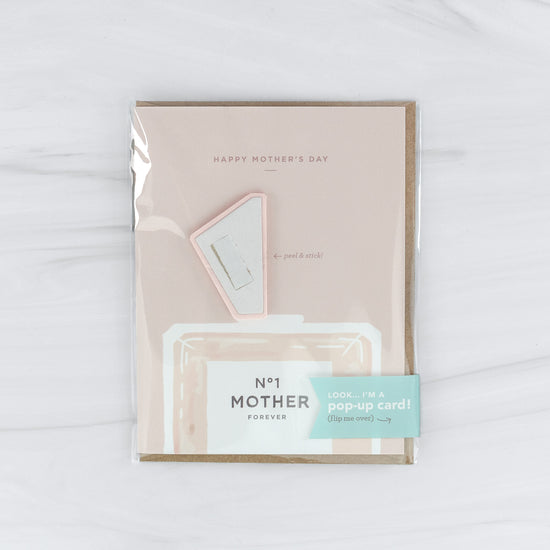 No. 1 Mother Pop-up Mother's Day Card