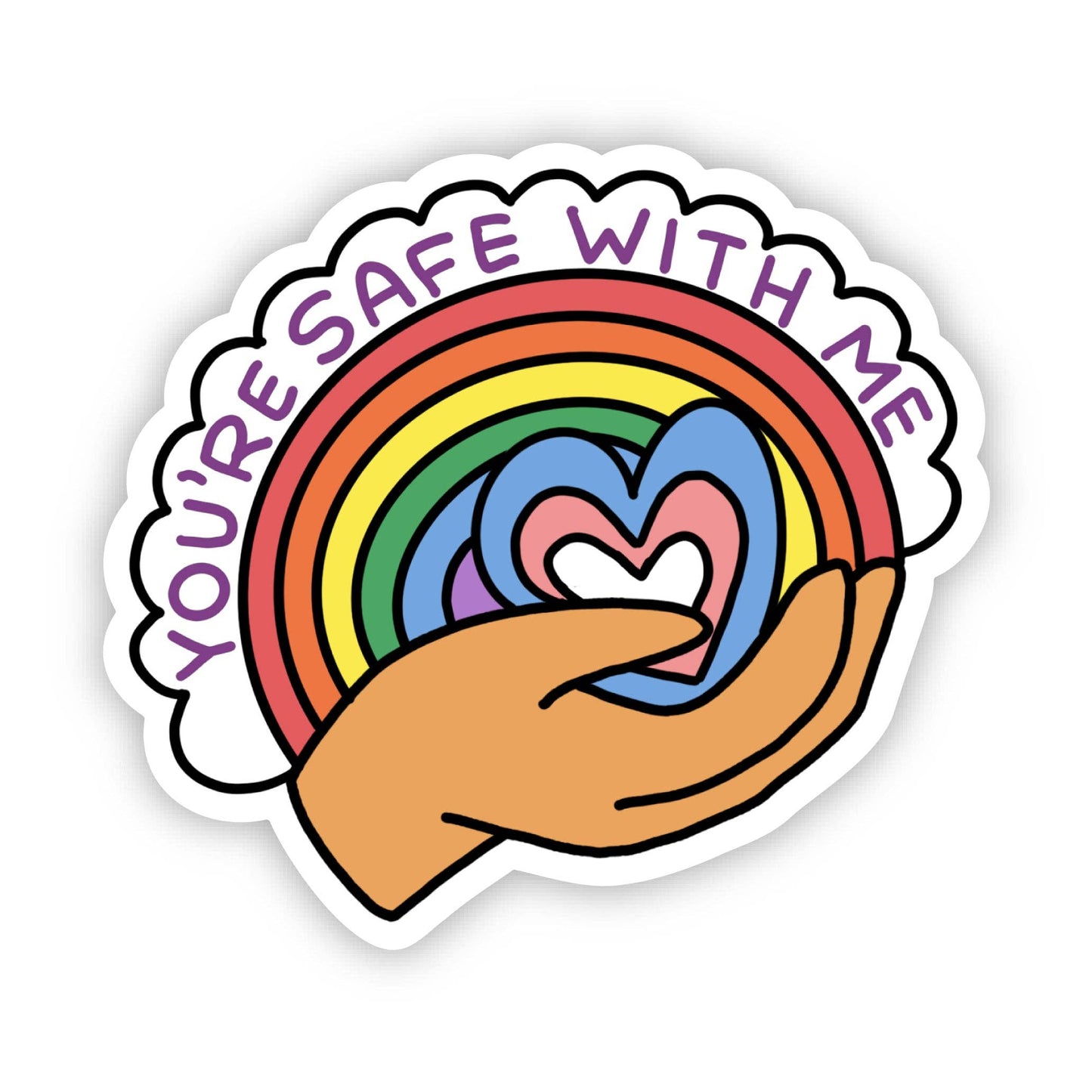 Pride Fan Sticker