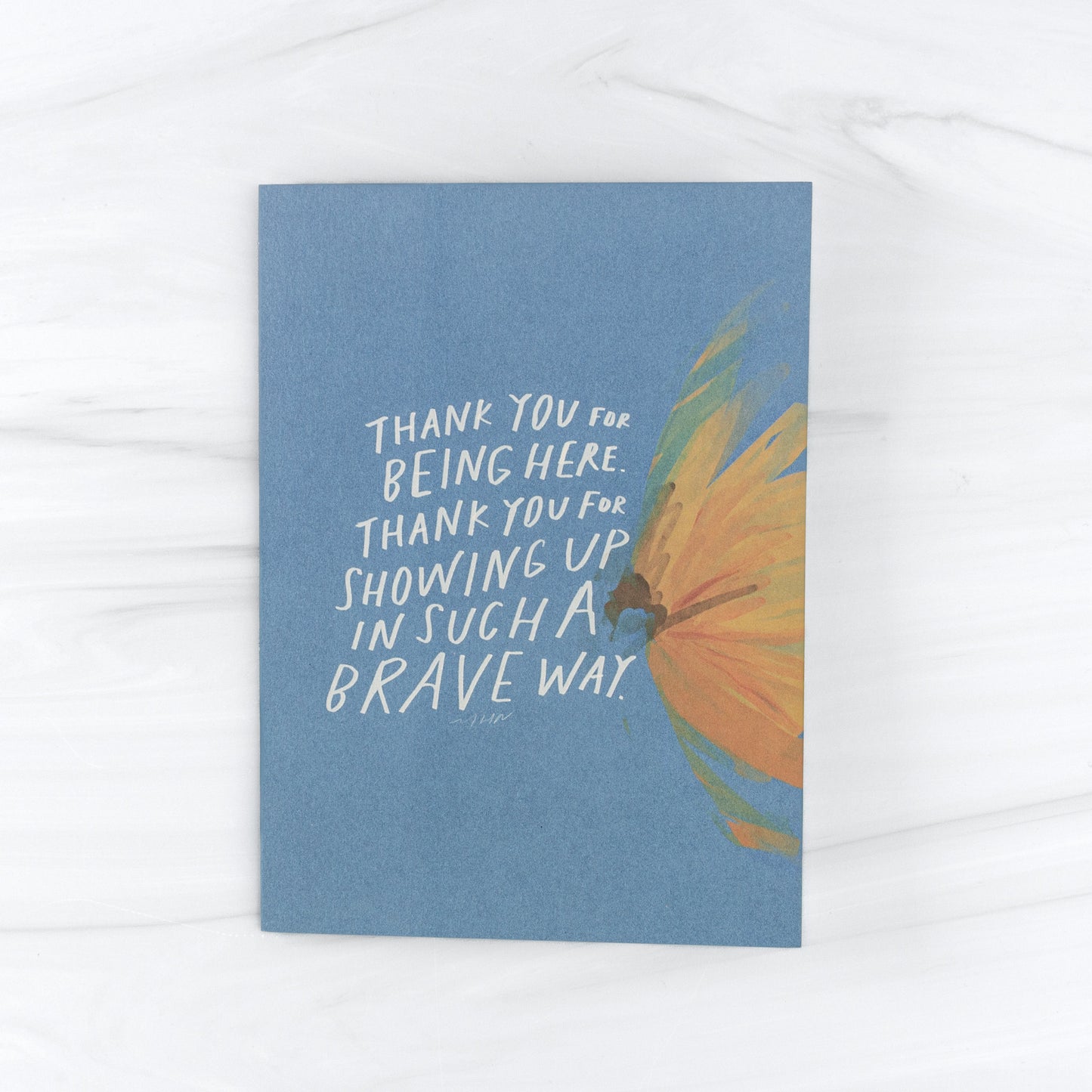 Load image into Gallery viewer, Showing Up Thank You Card
