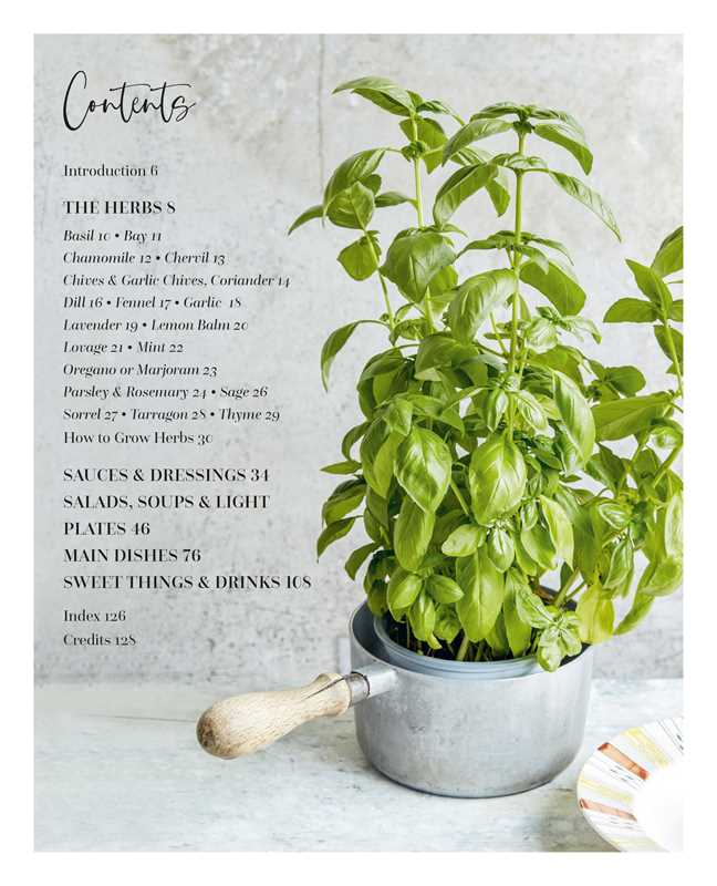 Herb Kitchen Recipe Book