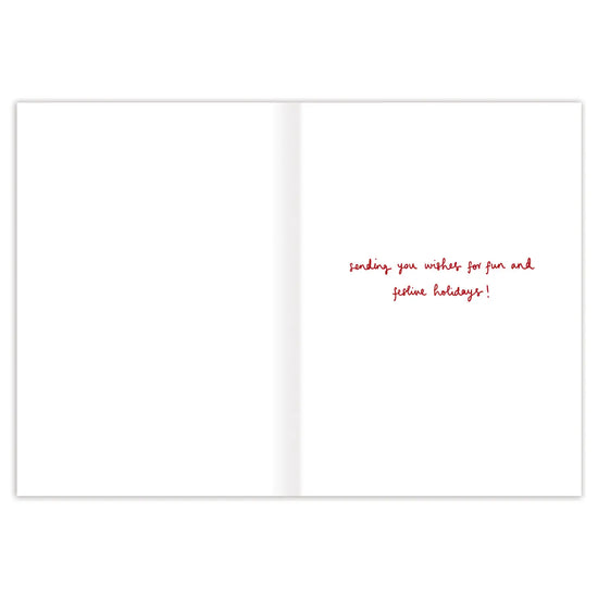 Tree Decorations Merry Christmas Card