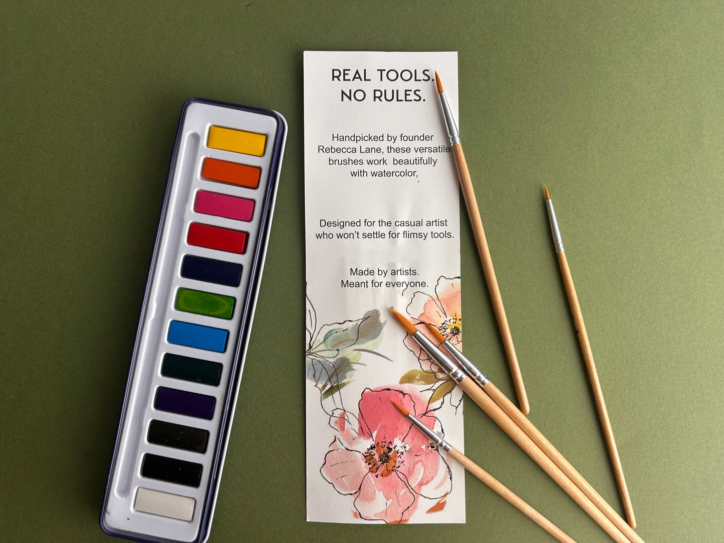Watercolor Brush Set
