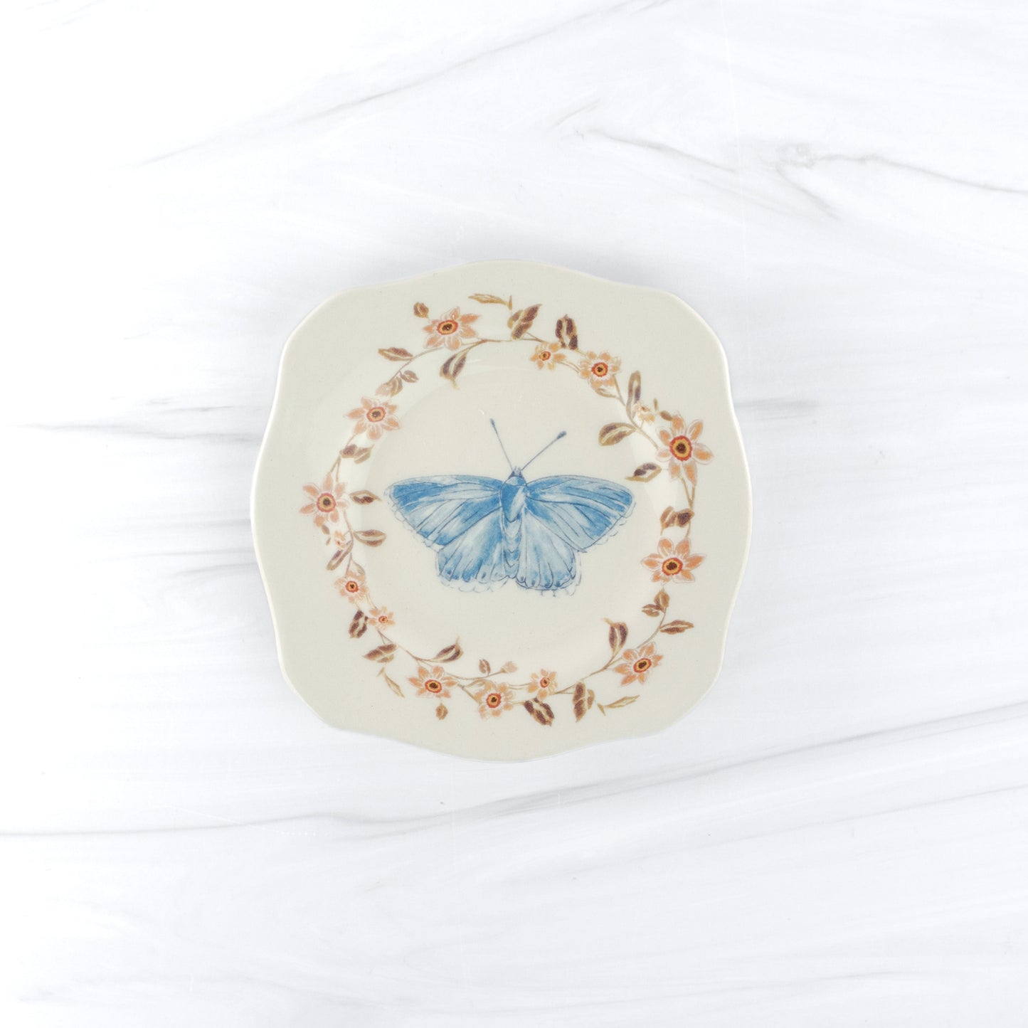 Load image into Gallery viewer, Stoneware 5&amp;quot; Nature Plate
