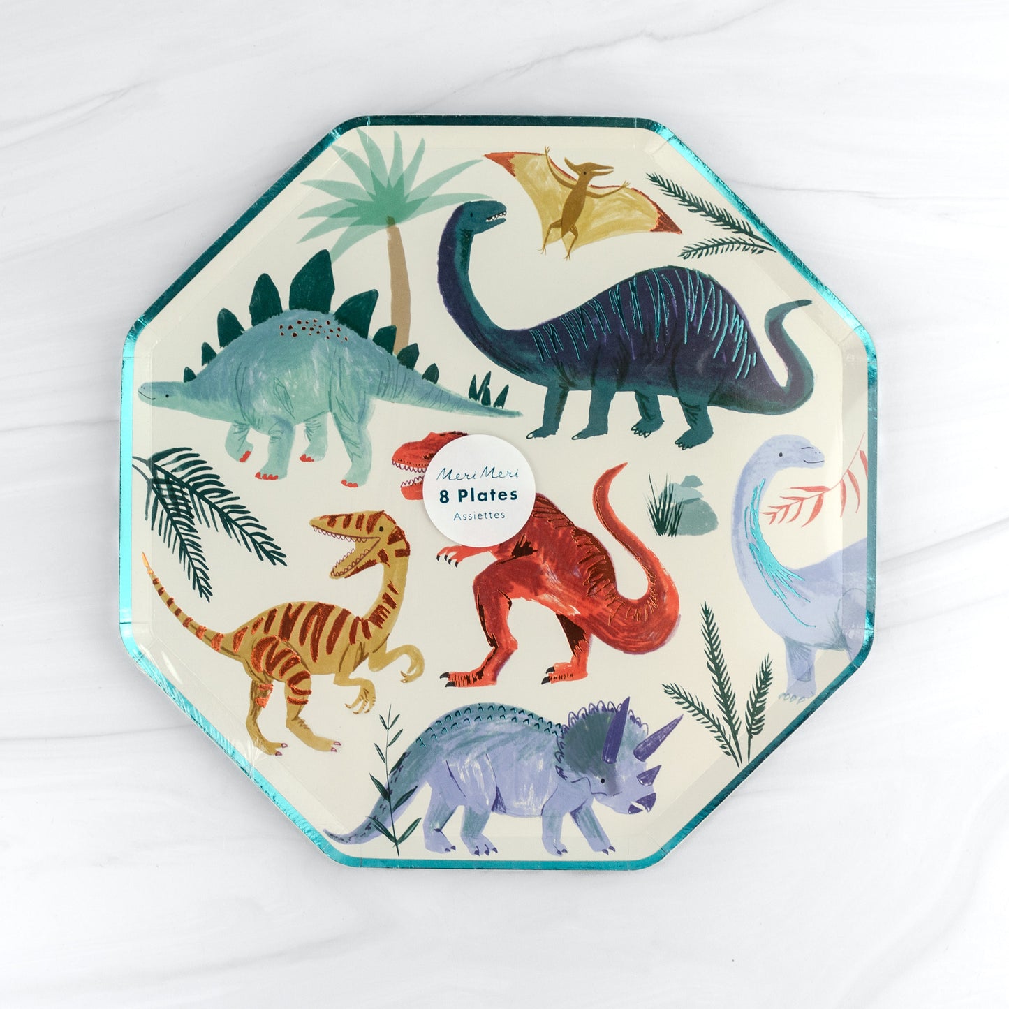 Load image into Gallery viewer, Dinosaur Kingdom Dinner Plates
