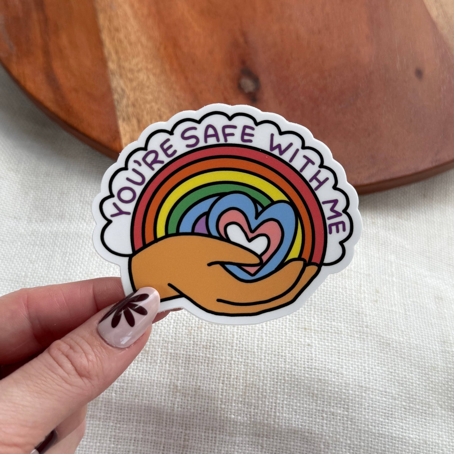 Pride Fan Sticker