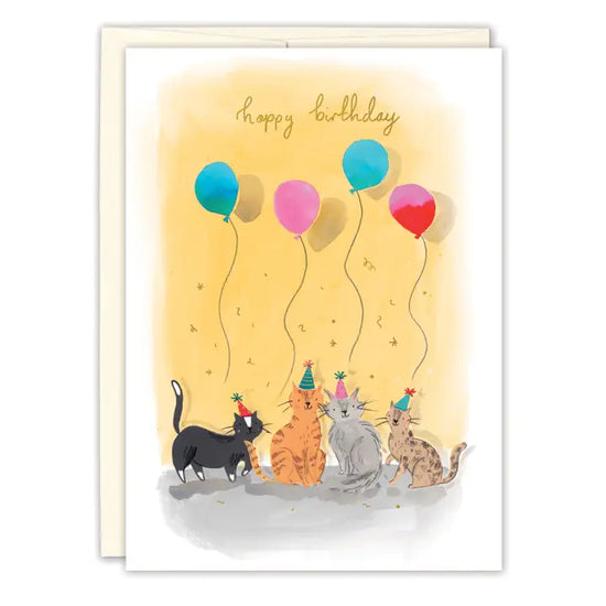 Party Cats Birthday Card
