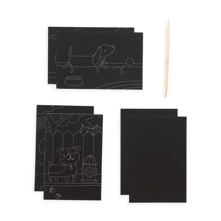 Mini Scratch & Scribble Art Kit