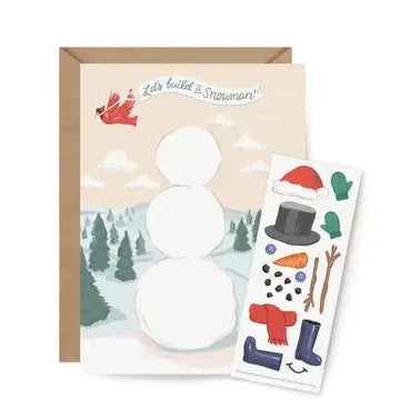 Holiday Sticker Scene Cards
