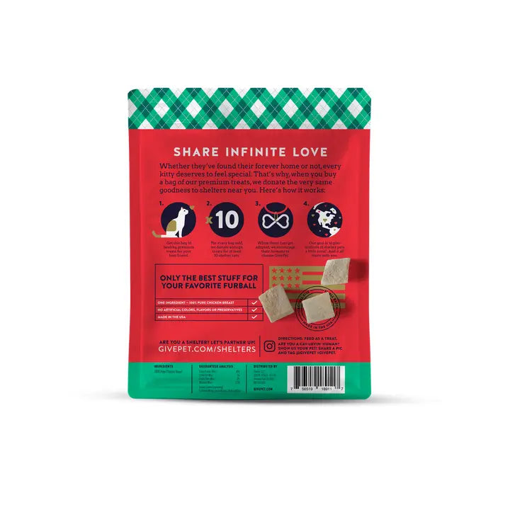 Santa Claws Freeze Dried Christmas Cat Treats
