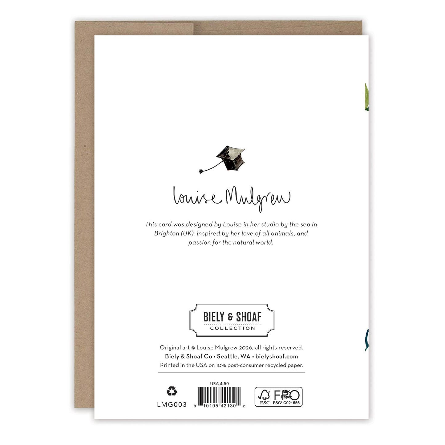 Leaping Frogs Graduation Card