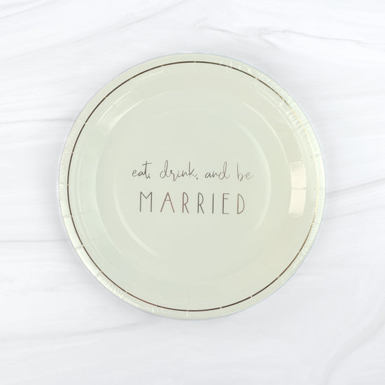 Be Married Plate