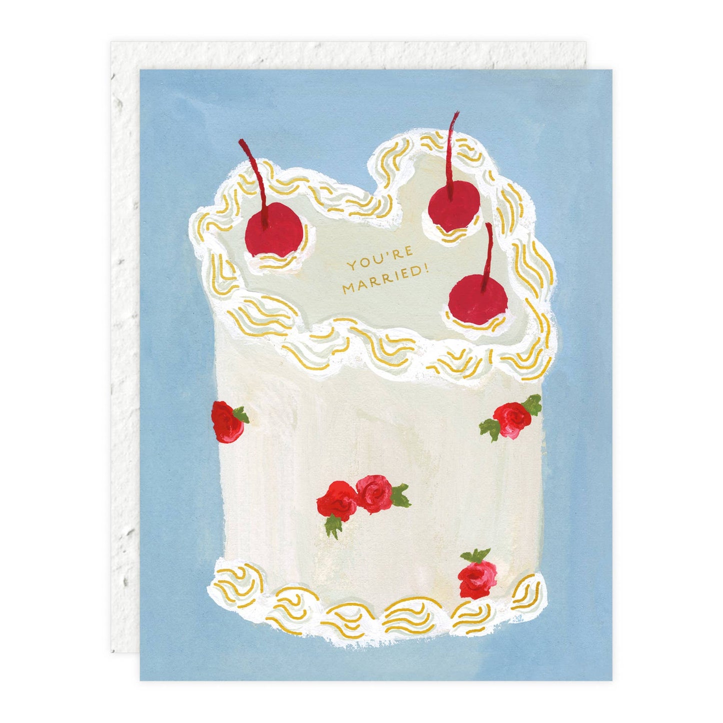 Heart Cake Wedding & Engagement Card