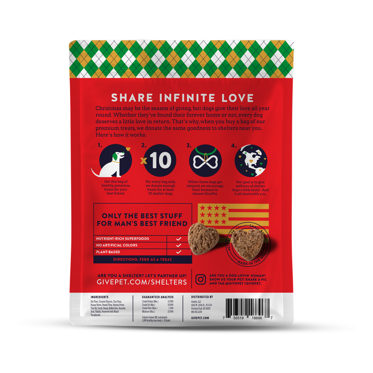 Muttcracker Holiday Dog Treats