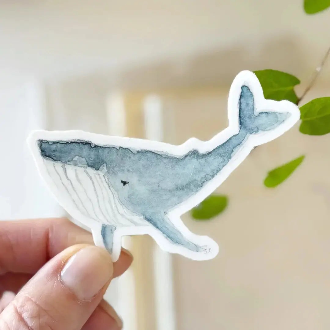 Whale Sticker