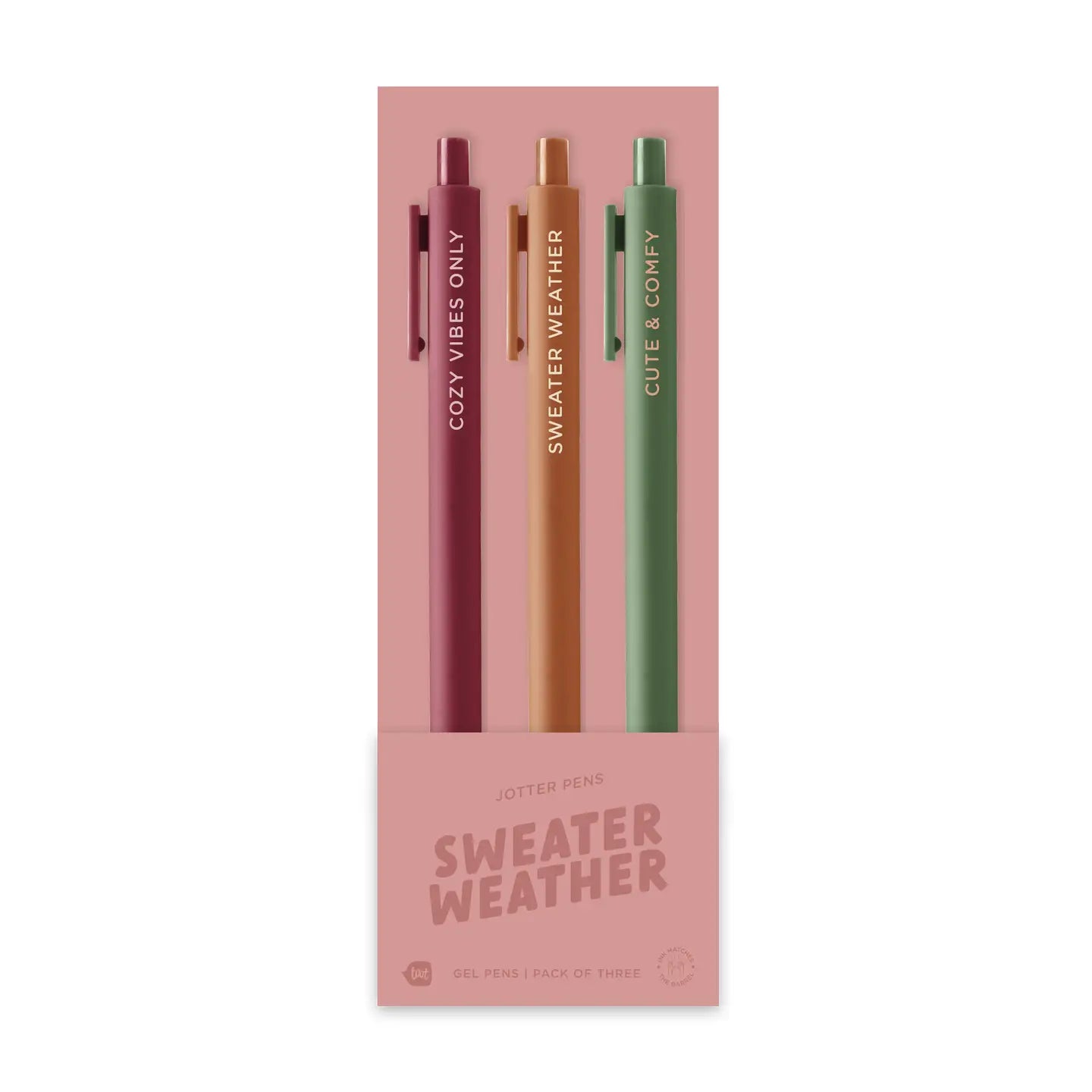 Sweater Weather Pen Set