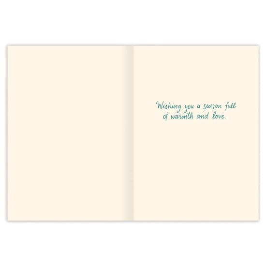 Cozy Christmas House Holiday Card