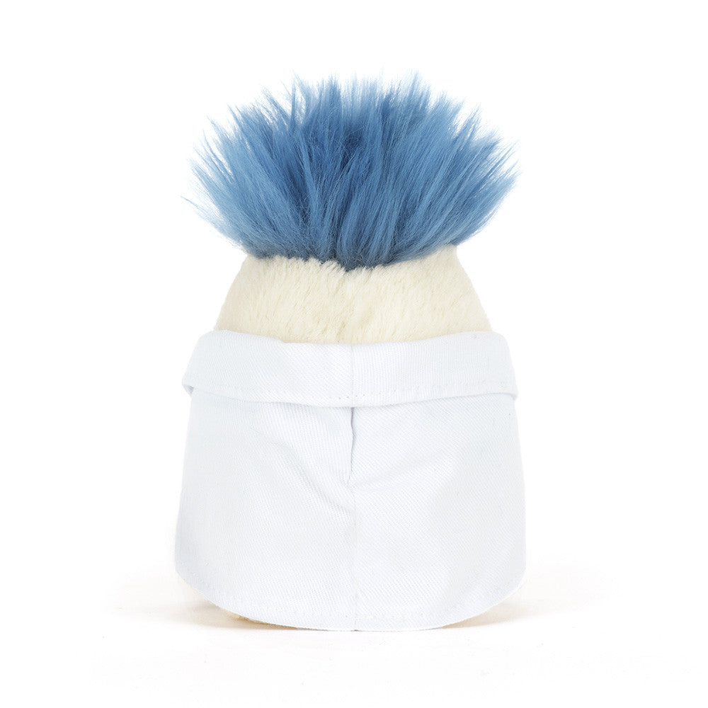 Amuseables Boiled Egg Scientist Plush